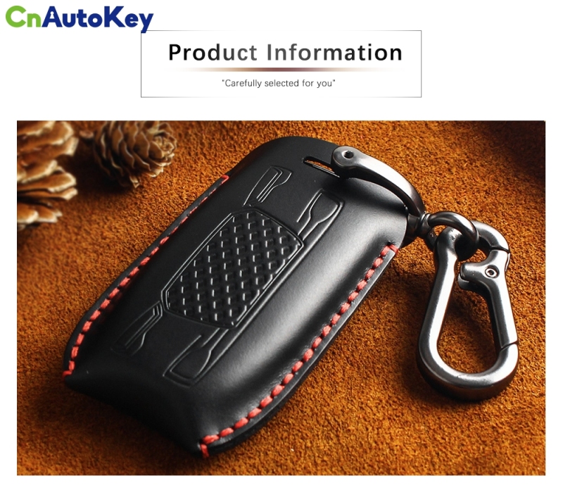 CS008031   For Old Audi B6 B7 B8 A4 A5 A6 A7 A8 Q5 Q7 R8 TT S5 S6 S7 S8 Key Bag Genuine Leather Remote Key Ring Smart Car Key Case