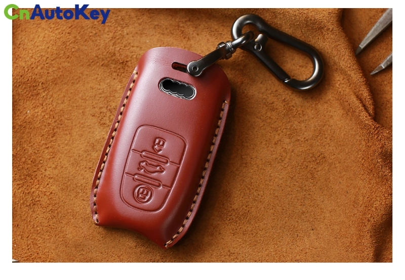 CS008031   For Old Audi B6 B7 B8 A4 A5 A6 A7 A8 Q5 Q7 R8 TT S5 S6 S7 S8 Key Bag Genuine Leather Remote Key Ring Smart Car Key Case