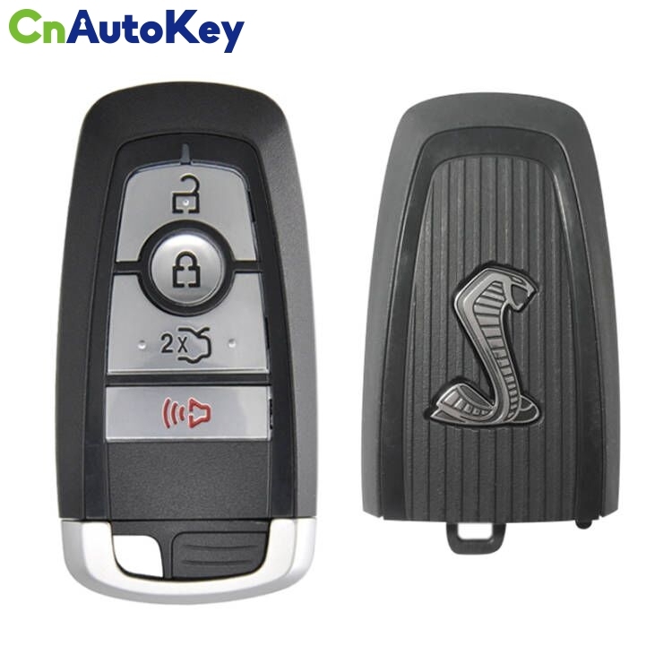 CN018117 Ford Mustang Cobra 2015+ Smart Key, 4Buttons, M3N-A2C31243800 PCF7953P, 315MHz Keyless Go