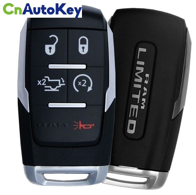 CN087029 2019-2020 Dodge Ram Limited 2500 5-Button Smart Key PN 68375457AB GQ4-76T (OEM)