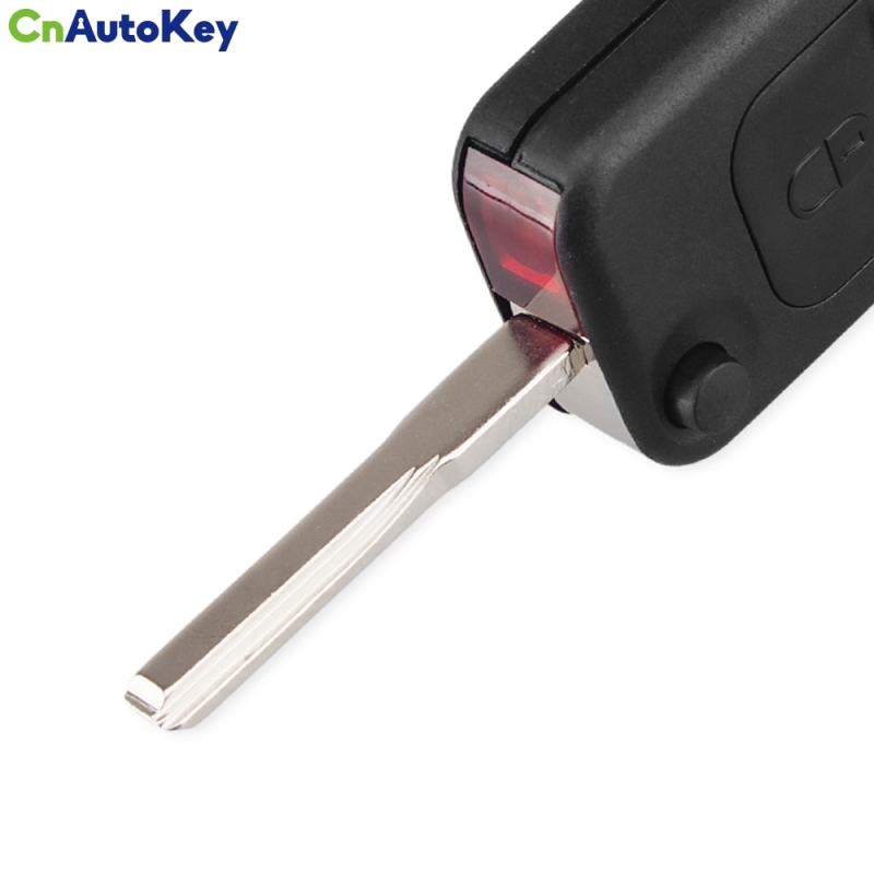 CS002048    For Mercedes Benz SLK E113 A C E S W168 W202 W203 HU64 Blade 1/2/3/4 Button Flip Folding Car Case Remote Key Shell