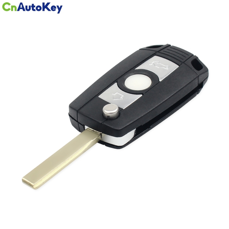 CS006047    20pcs Remote Car Key Shell Case For BMW 1 3 5 6 7 Series E53 E81 E46 E63 E64 E83 X3 X5 Z3 Z4 Flip Uncut Blade 3 Buttons