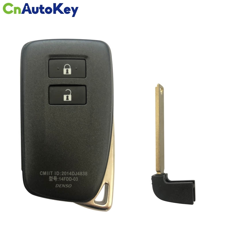 CS052018  Remote 2 Buttons Key Case For LEXUS ES350 IS/ES/GS/NX/RX/GX GS300 GS350 IS250 ES250 NX200 Smart Car Key Shell