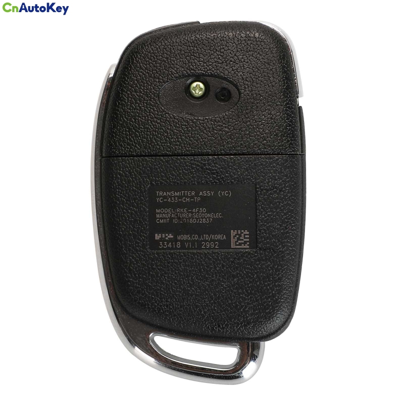 CN020186    Remote Flip Car Key Control 433.95/434Mhz 4D60 For Hyundai Verna RKE-4F30 2015DJ2837 Original Factory 2/3 Button