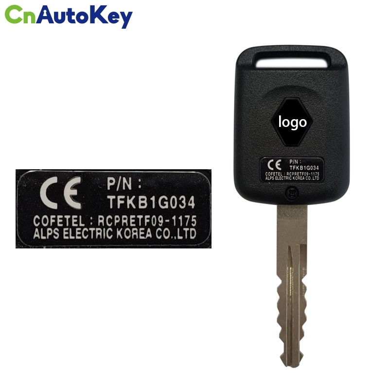 CN010066 2011 Renault Scala Remote Key 433MHz TFKB1G034 PCF7936