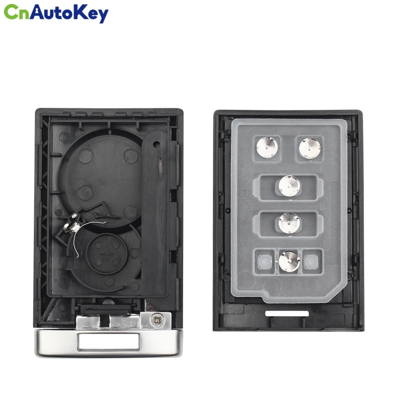 CS014021  For Chevrolet Corvette Fob 4 Buttons Remote Key Shell Keyless Entry Case Replacement For 2007-2014 Cadillac CTS XTS DTS