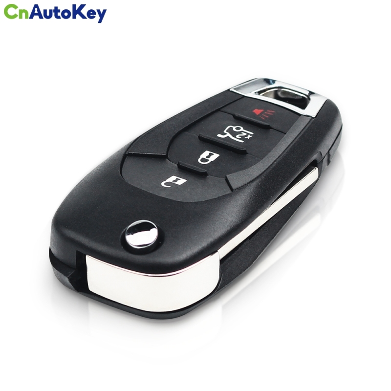 CS014020    2/3/4 Button Auto Key Car Key For Chevrolet Cruze Aveo Malibu Chevy 2014-2018 Spark Niva HU100 Blade Key Car Key Shell