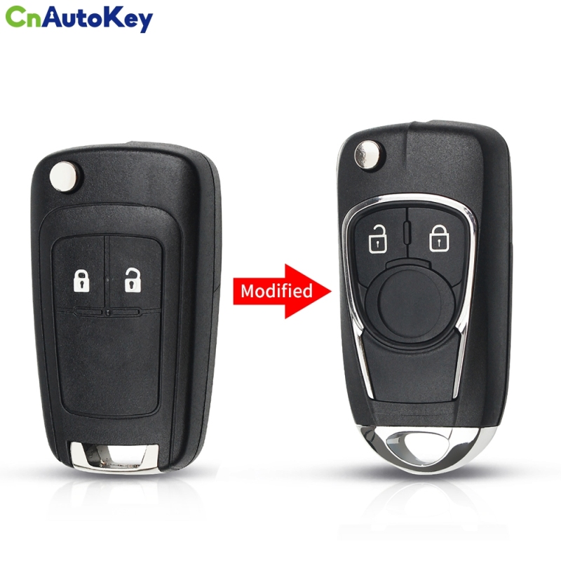 CS014023   Modified Car Key Shell Replacement For Chevrolet Cruze For OPEL Insignia Astra J Zafira Car Remote 2/3/4/5 Buttons Key