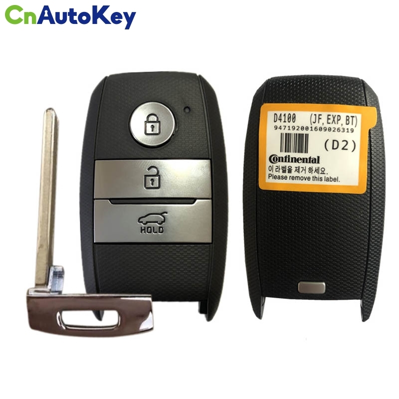 CN051113 For Kia Optima Smart Key 434Mhz Hitag3 Transponder Chip Fcc Id Svi-Jffgec0 95440 D4100 Fob 95440D4100 2014Dj6257 0578-15-5151