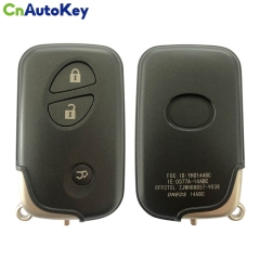 CS052025 Keyless Entry 3 Buttons Smart Card Key Shell Case For Lexus ES350 LS460 GS350 IS RX SC With Emergency Key Blade Fob Key Cover