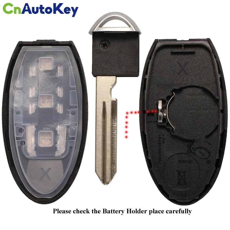 CS027027   3/4/5 Buttons 2006-2014 Remote Smart Key Shell Cover Case For Nissan ALTIMA MAXIMA Murano Versa Teana Sentra