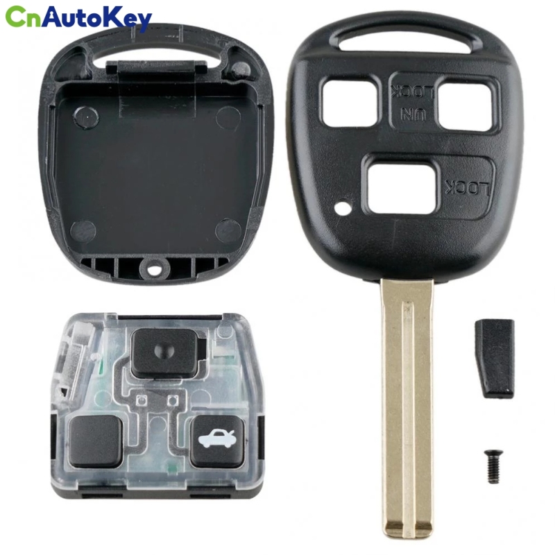 CN052047  314.4Mhz 3Buttons Uncut Ignition Master Key Entry Remote Fob with 4C Chip HYQ1512V Fit for Lexus RX350 RX450h RX400h RX330 EX330