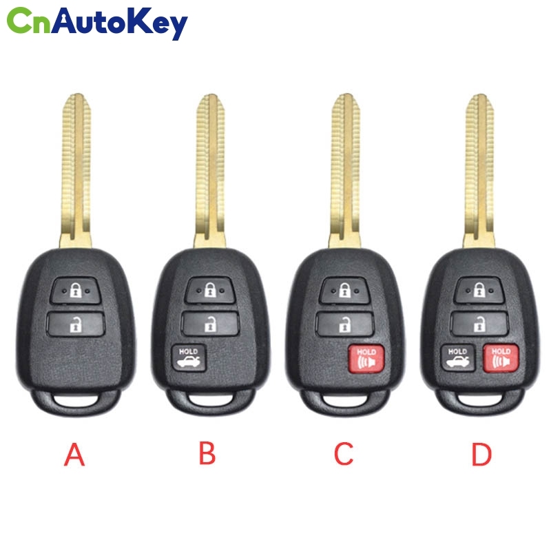 CN007236  Remote Car Key FOB For Toyota CHR VITZ YARIS Camry Corolla AQUA FCC ID MDL B51TE B71TH 314.3MHZ 89070-52D70