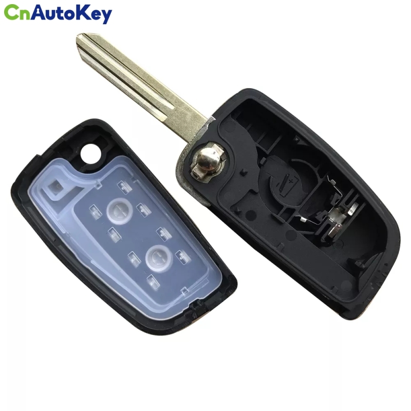 CS027028  Folding Flip Remote Car Key Shell 2/3/4 Buttons For Nissan Qashqai Sunny NV200 Auto Remote Folding Key With Uncut NSN14 Blade