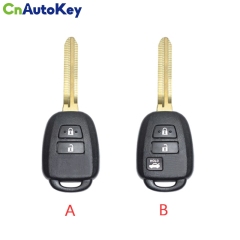 CN007238    433MHz H / G Chip FCC ID: B71TA Replacement 2 Button Remote Key Fob for Toyota RAV4 Yaris