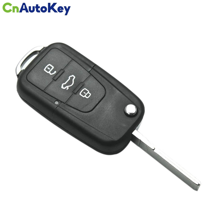 CS097002 Flip Fold Car Key Case Remote Key Shelll Fob Car Case Cover Replacement For Roewe MG5 MG7 MG GT GS 350 360 750 W5