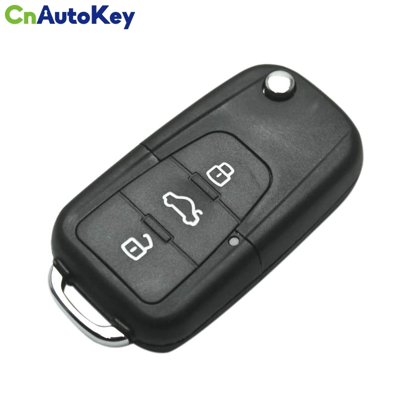 CS097002 Flip Fold Car Key Case Remote Key Shelll Fob Car Case Cover Replacement For Roewe MG5 MG7 MG GT GS 350 360 750 W5