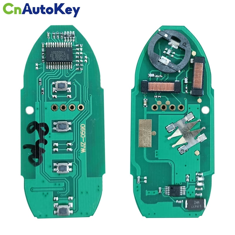 CN027047 for N-issan 3+1 Button 315MHz PCF7952  CWTWB1U840  IC1788D-FWB1U840