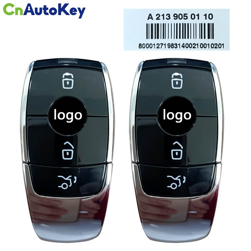 CN002086  OEM Smart Key Mercedes 2018+ Buttons:3 / Frequency: 433.92MHz / Part No: A213 905 01 10/ Blade signature:HU64 / Keyless Go / (ONLY PAIRS)