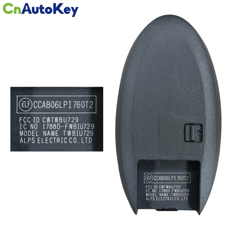 CN027001 315Mhz ID46 Chip PCF7952 Chip Smart Card Auto Remote Key Fit For Nissan Sunny FCC CWTWB1U771