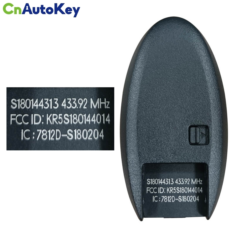 CN027070 For Nissan Rogue Kicks Proximity Smart Key KR5TXN3 434MHZ 4A CHIP S180144105 285E3-4CB1C