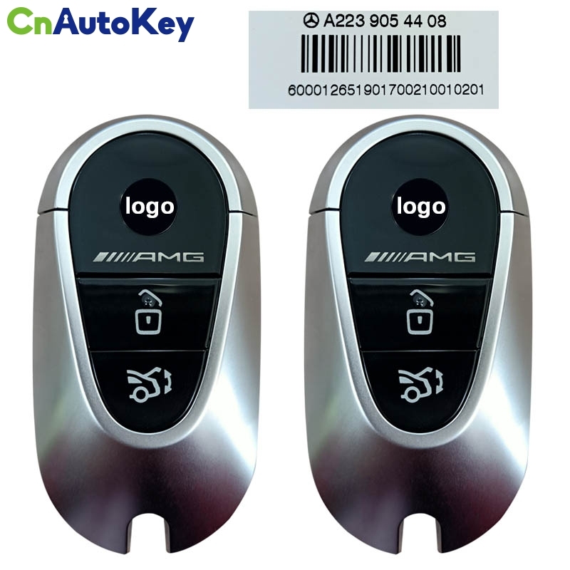 CN002092  OEM Smart Key Mercedes S-Class AMG 2020+ Buttons:3 / Frequency: 433.92MHz / Part No: A223 905 44 08 / Blade  :HU64 / Keyless Go / (ONLY PAIR