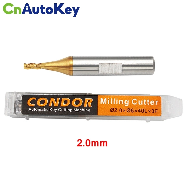 KCM028  1.0mm 1.5mm 2.0mm 2.5mm Milling Cutter Probe for Xhorse CONDOR XC MINI Plus XC-007 Dolphin XP-005 XP-007 Key Cutting Machine