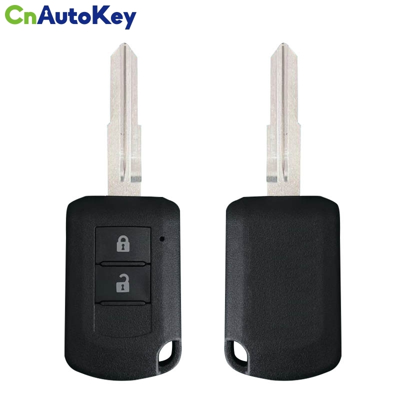 CS011020  Remote Head Key Shell Housing Fob 2/3/4 Buttons For Mitsubishi Eclipse Outlander Mirage lancer OUCJ166N Car Key Case （white button）