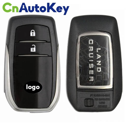 CN007254    Brand New Toyota Land Cruiser 2020-2021 Genuine Smart Key Remote 2 buttons 433MHz RF430/8A (TOYOTA A9) 89904-60X50