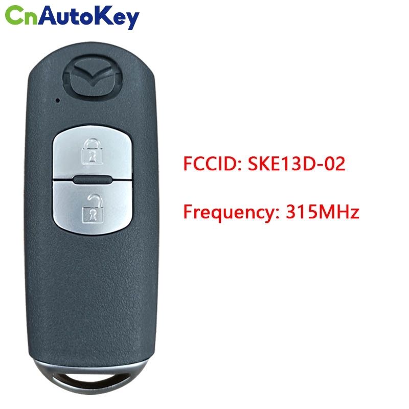 CN026031 FCC ID: WAZSKE13D01 IC: 662F-SKE13D01 MODEL: SKE13D-01 Keyless Smart Key Fob For Mazda CX3 CX5 Axela