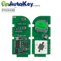 KH039   Lonsdor FT08 PH0440B Update Verson of FT08-H0440C 312/314Mhz Toyota Smart Key PCB Frequency Switchable