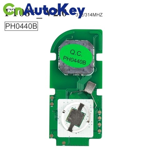 KH039   Lonsdor FT08 PH0440B Update Verson of FT08-H0440C 312/314Mhz Toyota Smart Key PCB Frequency Switchable