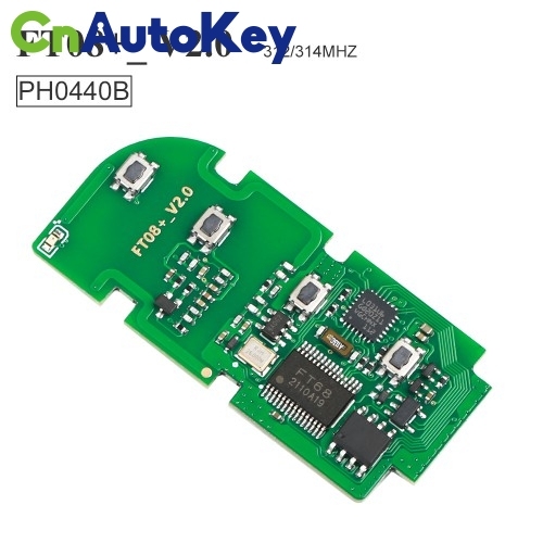 KH039   Lonsdor FT08 PH0440B Update Verson of FT08-H0440C 312/314Mhz Toyota Smart Key PCB Frequency Switchable