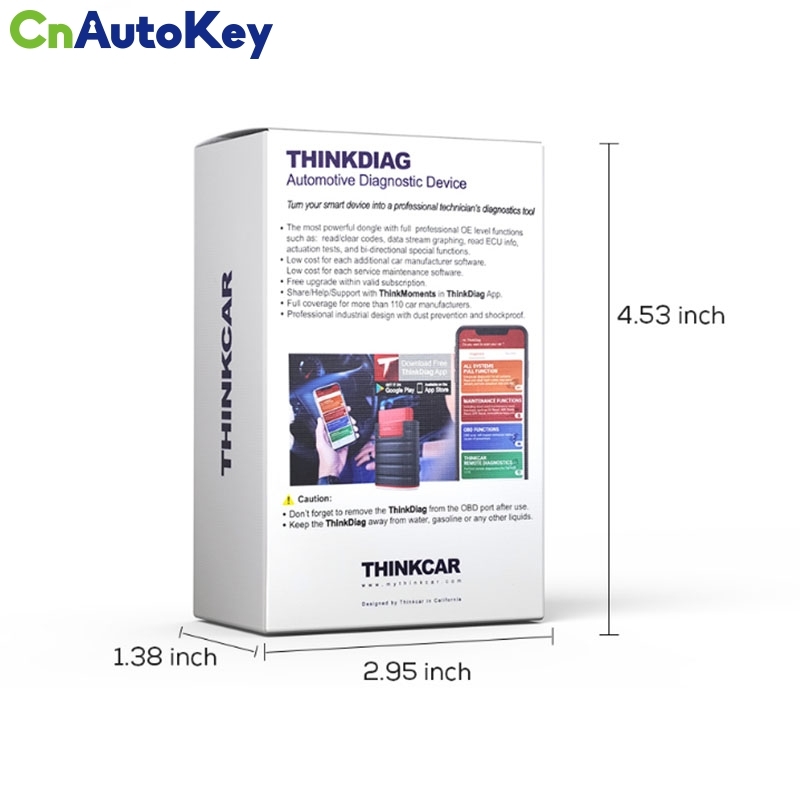 CNP144    Launch Thinkdiag Full System OBD2 Diagnostic Tool Powerful than Launch Easydiag With 3 Free Software