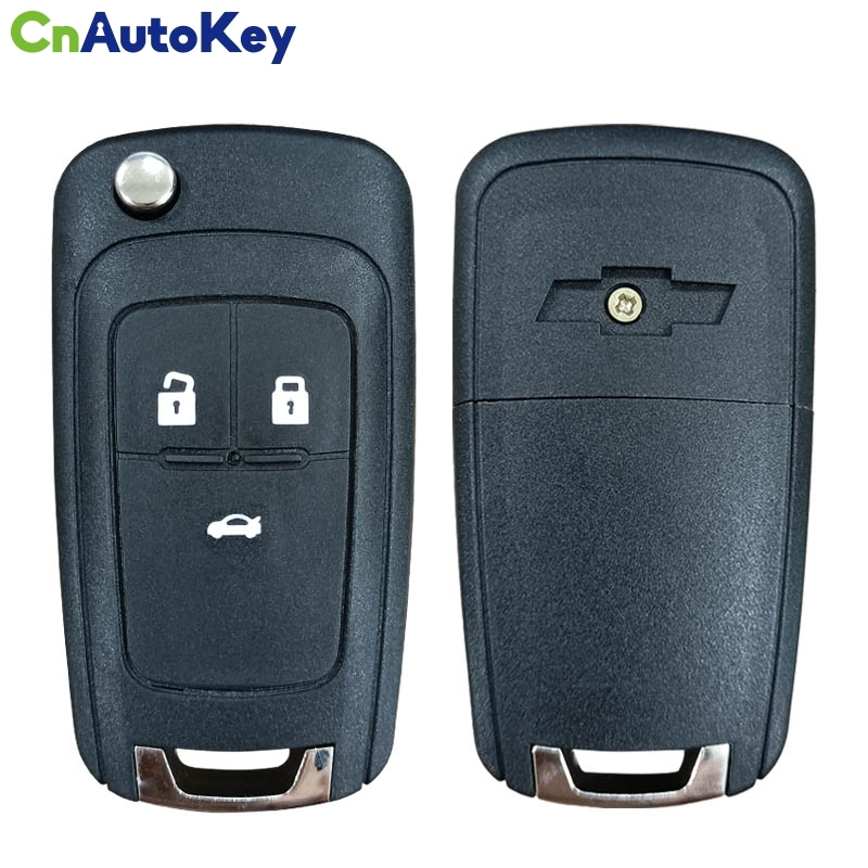 CN014002 Chevrolet Cruze 3 button remote Flip key 433MHZ ID46 13500219