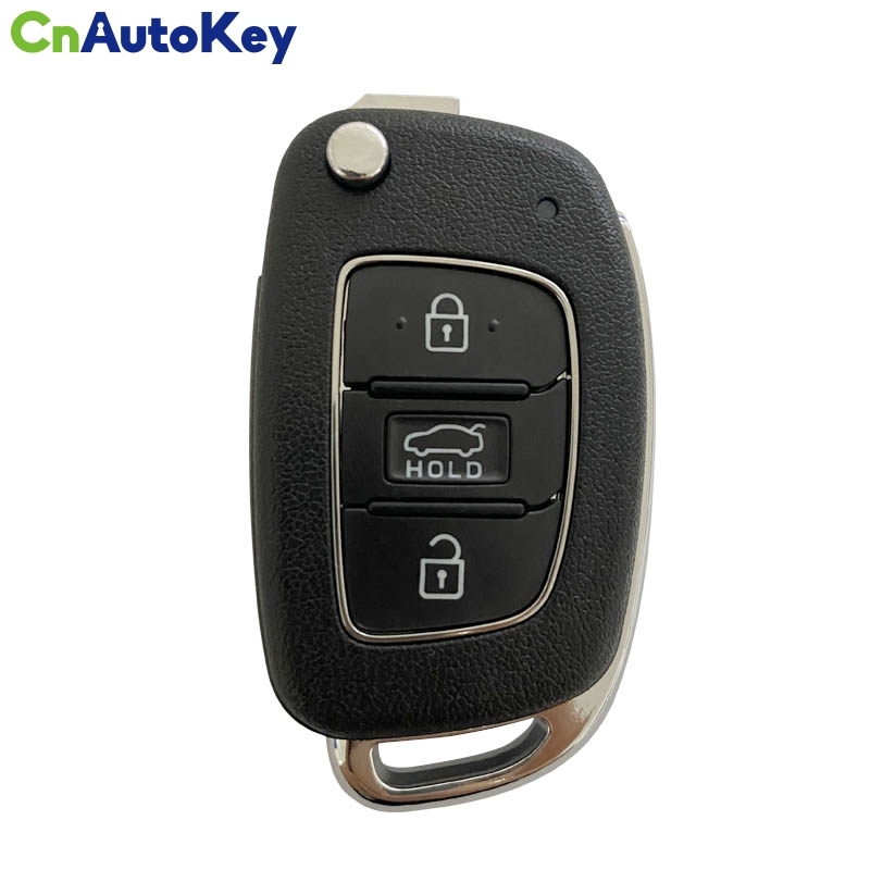 CN020218  Hyundai Sonata Genuine Flip Remote Key 2018 3 Buttons 433MHz 95430-C3300