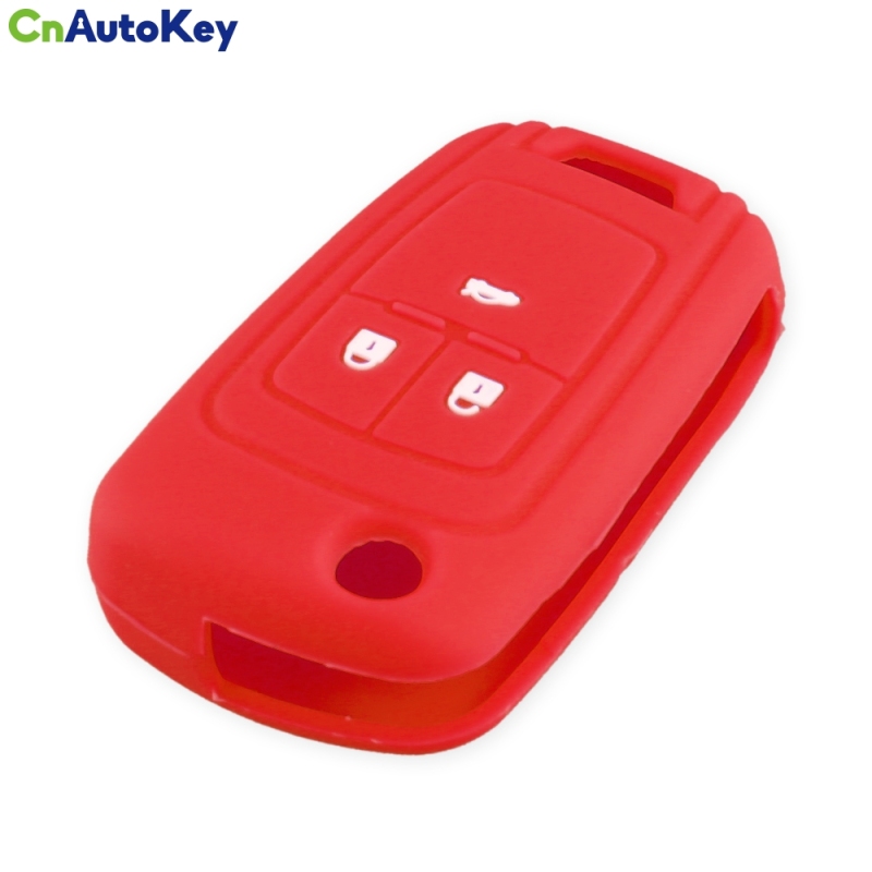 CS013021  Key Rings Silicone Remote Car Keys Cover Case For Buick For OPEL VAUXHALL Astra J Corsa E Insignia Zafira C For Chevrolet