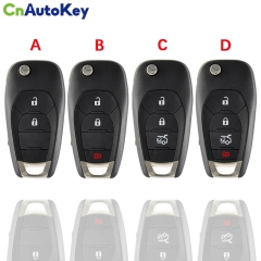 CN014087   Car Remote Control Key For Chevrolet Cruze Avo 315MHz ID46 PCF7941E Auto Smart Replace Flip Key