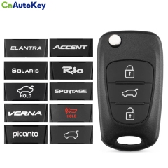 CS020035  Remote Car Key Shell Case For Hyundai Solaris Accent Avante I30 IX35 For Kia K2 K5 Rio 3 Ceed Sorento Sportage 3 BT Flip