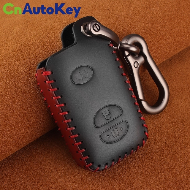 CS007112  For TOYOTA Key Rings 4 bt Car Key Leather Case For TOYOTA Avalon Camry Corolla Highlander Hybrid RAV4 Sequoia Venza Prius