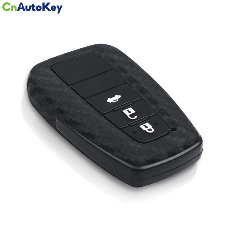 CS007114   For Toyota CHR C-HR 2017 2018 Prius Car Styling Remote Fob Cover 2/3 Button Silicone Car Key Case