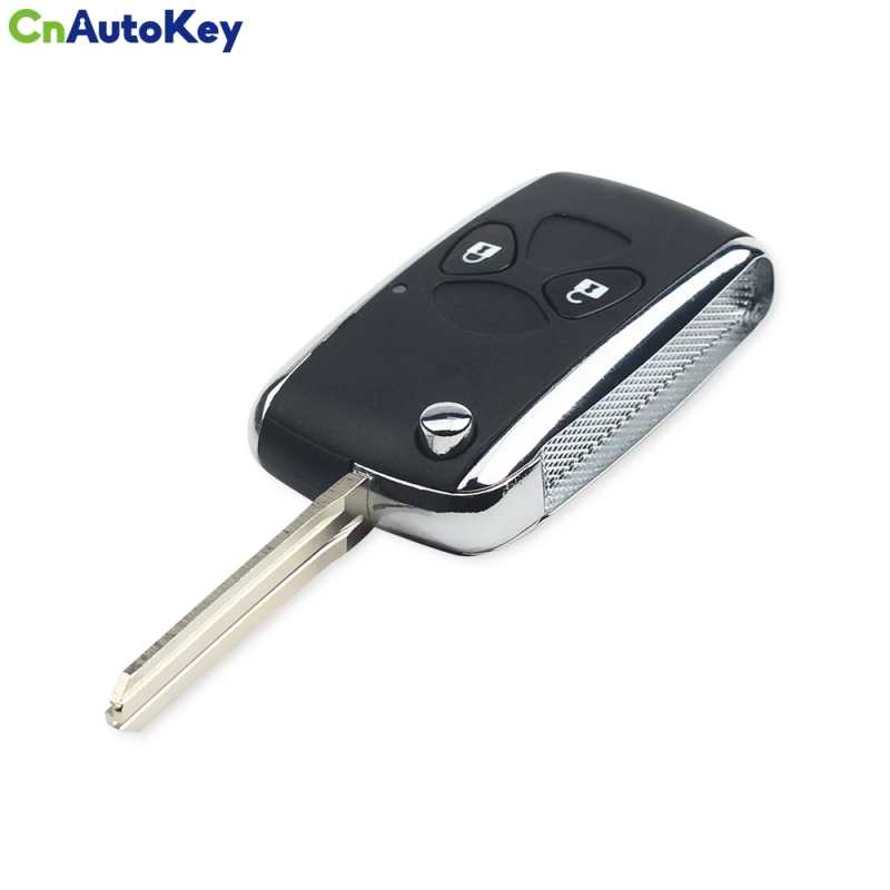 CS007119  2/3/4 Button Modified Remote Car Key Case For Toyota Avlon Crown Corolla Camry RAV4 Reiz Yaris Prado Key Shell TOY43 4.0