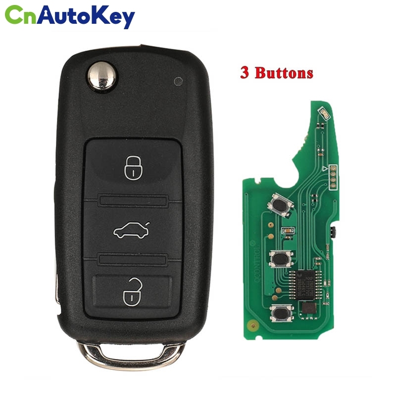 CN001132  3/4BTN 315/433MHz ID46 Flip Remote Auto Key Fob Für Touareg VW Touareg Phaeton 2002-2012 3D0959753R /3D0959753AK AR