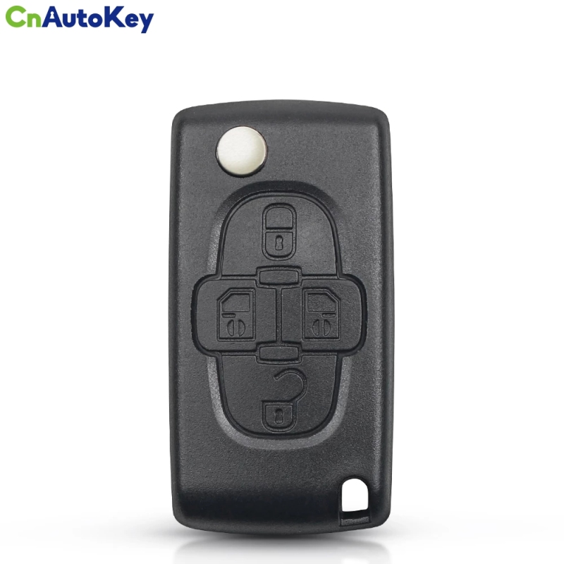 CS009044   Für Citroen CE0523 HCA/HU83 VA2 Klinge 4 Butttons Für Peugeot 1007 Für Citroen C8 Auto Schlüssel Flip floding Fob Remote Key Fall