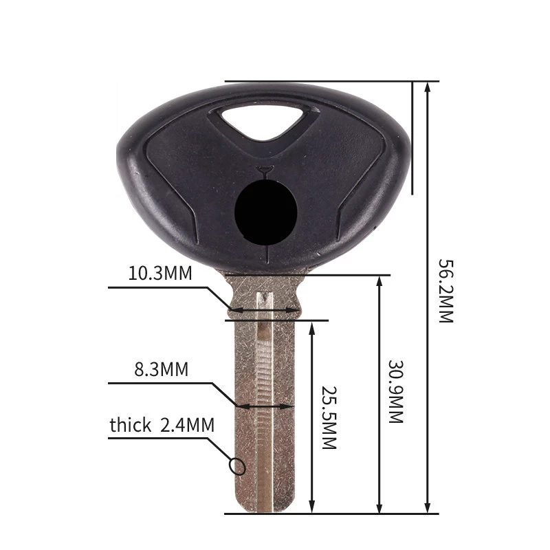 MK0013 Brand New key Motorcycle Replacement Keys Uncut For BMW F650