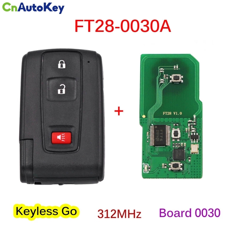 CN007198 Remote Car Key ASK 312MHz FCC ID B31EG-485 M0ZB31EG  MOZB31EG TOY43