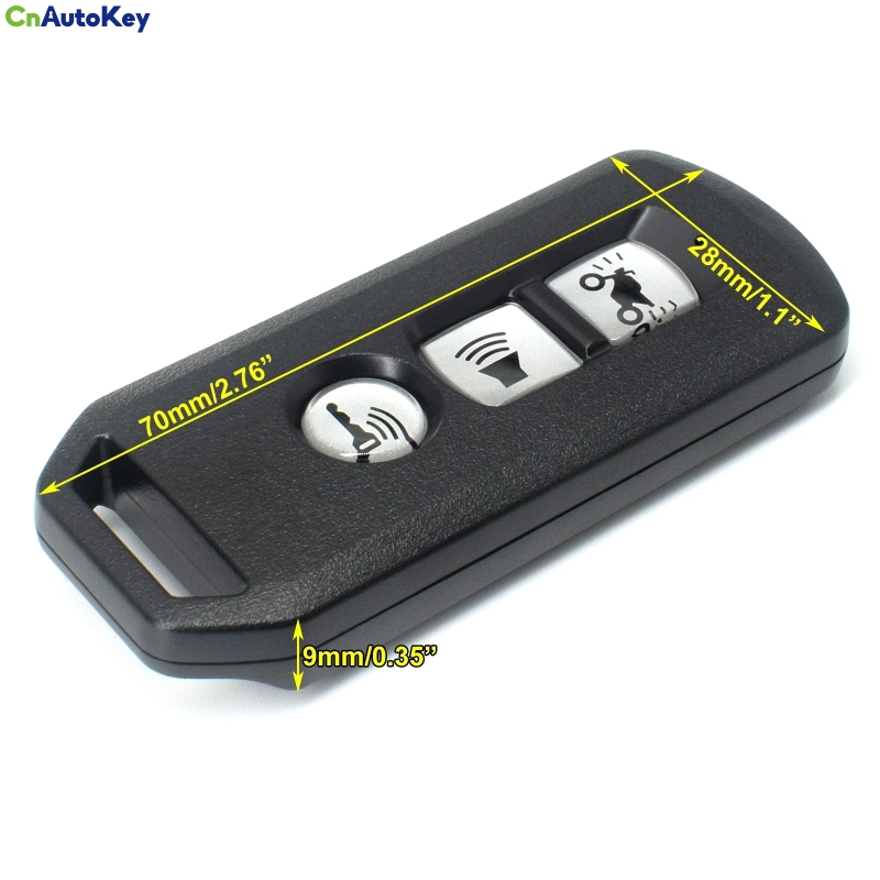 CS003047 Case with buttons for motorcycle remote control, keyless smart housing for Honda PCX 2/3, 150, SH125, SH130, SH300, Forza 1