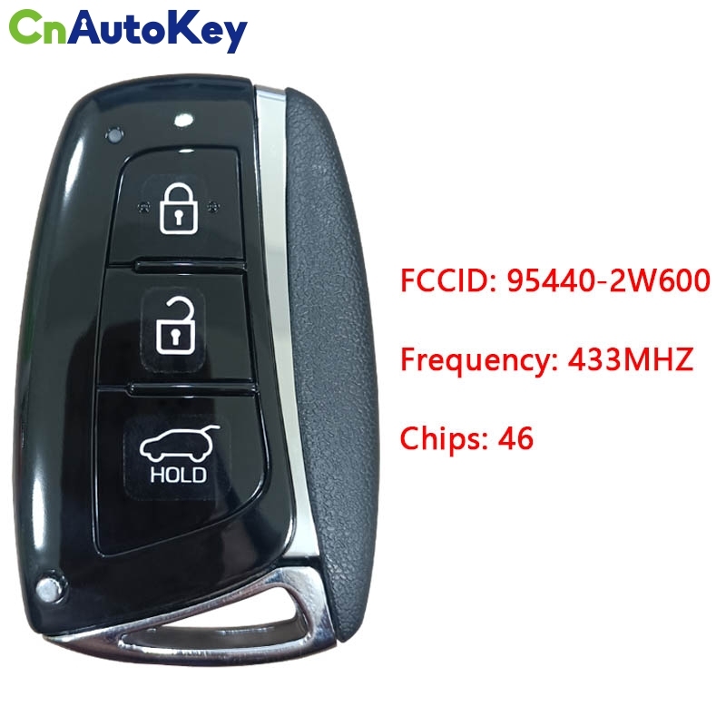 CN020033 3 Button Smart Remote Key FOB for HYUNDAI Santa Fe 433MHz ID46 95440 2W600