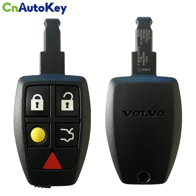 CN050012   Original Fit For Volvo S40/C30/C70 315 ASK 48chip Remote control Smart Keyless Key FCCID LTQV0315TX