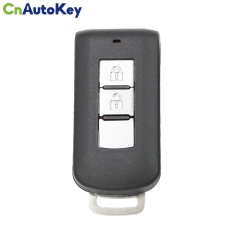 CS011021 2 buttons  Aftermarket Mitsubishi  key shell with logo